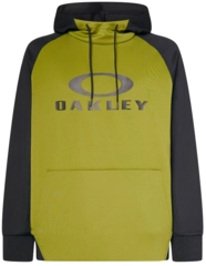 Oakley Bark DWR Fleece Hoody Black/Fern - L