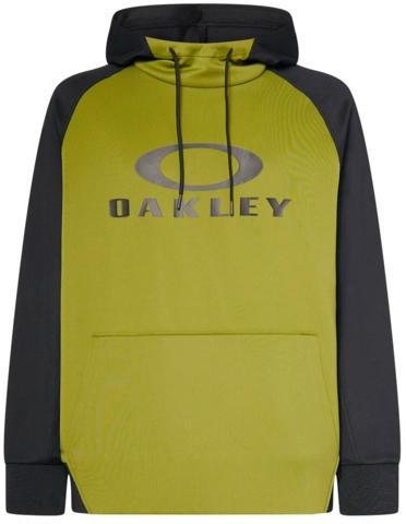 Oakley Bark DWR Fleece Hoody Black/Fern