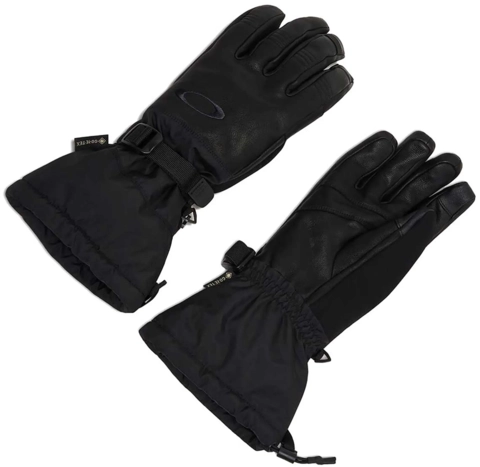 Oakley Ellipse Goatskin Gauntlet Gloves Blackout