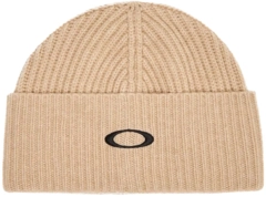 Oakley Ellipse Ribbed Beanie Humus - One Size