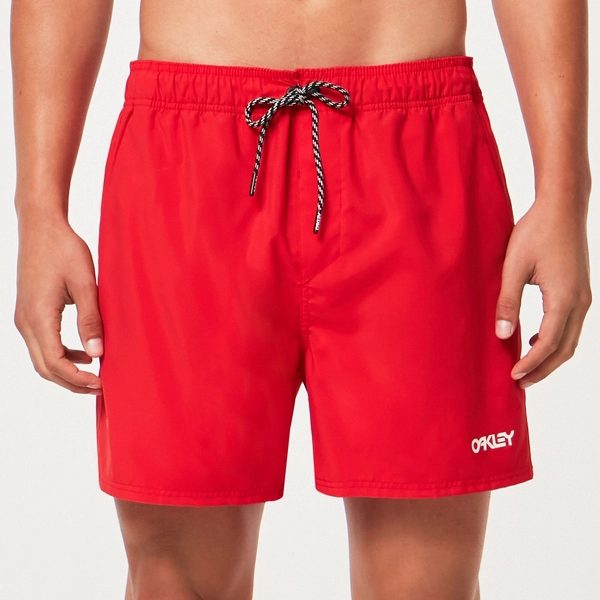 Oakley Beach Volley 16&quot; Beachshort Red Line