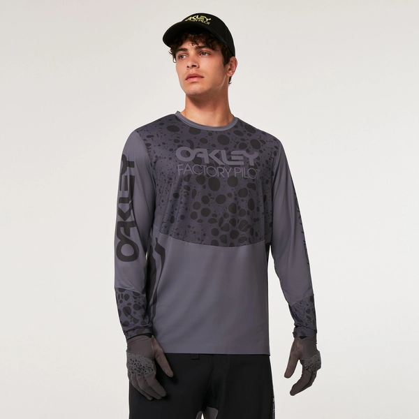 Oakley Maven RC LS Jersey Black Frog
