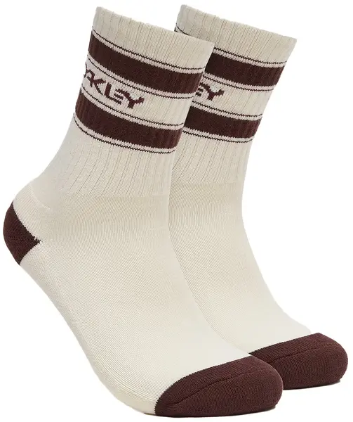 Oakley B1B Icon Socks, 3-pack Arctic White
