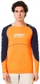 Oakley Maven Scrub LS Jersey Orange/Blue - L