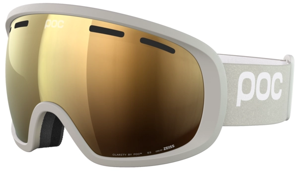 POC Fovea Clarity POW JJ Mineral Grey/Sunny Gold