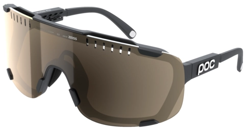 POC Devour Mid Black/Clarity Trail/Partly Sunny Silver