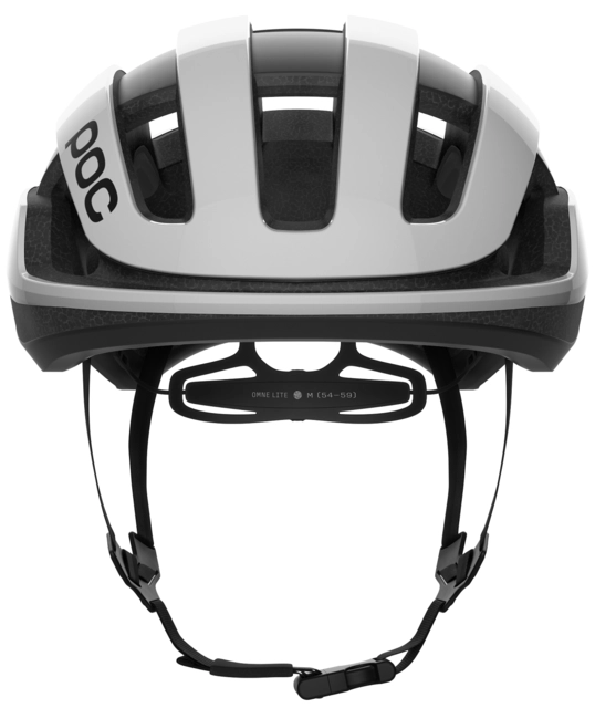 POC Omne Lite Hydrogen White/Uranium Black Matt - M 
