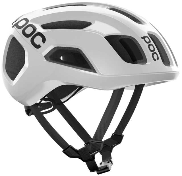 POC Ventral Air MIPS Hydrogen Wht/Uranium Blk Matt w/Logo - M 