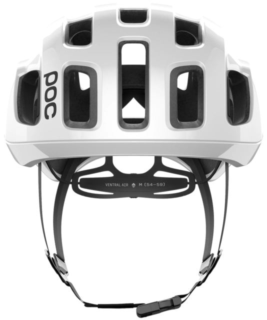 POC Ventral Air MIPS Hydrogen Wht/Uranium Blk Matt w/Logo - M 