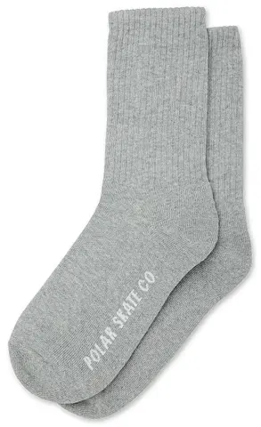 Polar Basic Socks Heather Grey