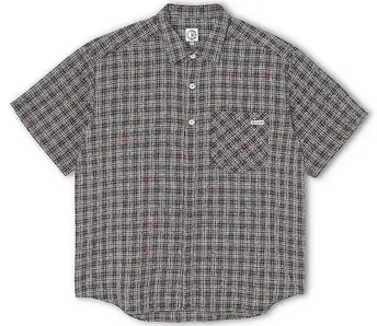 Polar Mitchell Flannel Shirt Bordeaux