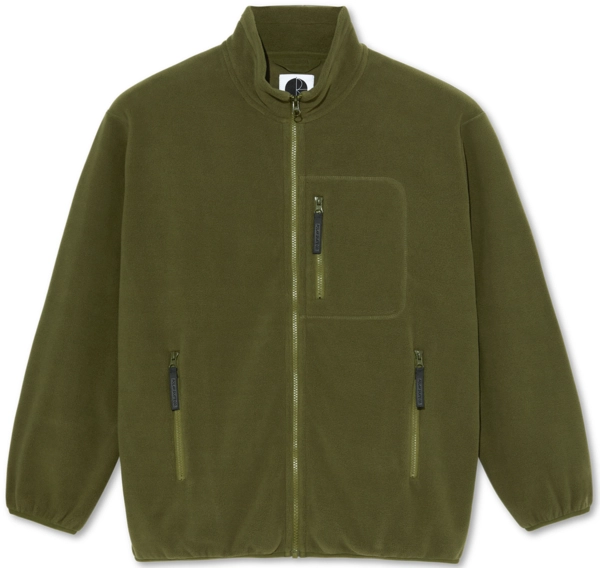 Polar Basic Fleece Jacket Army Green