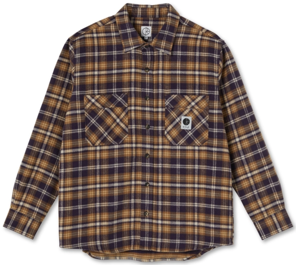 Polar Flannel Shirt Plum