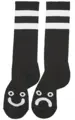 Polar Happy Sad Socks Long Black - 35-48