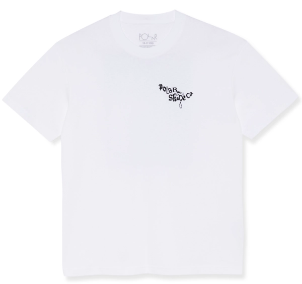 Polar Gorilla King Jr SS Tee White