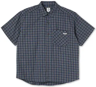 Polar Mitchell Flannel Shirt Blue Brown