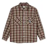 Polar Mitchell Flannel LS Shirt Brown - S