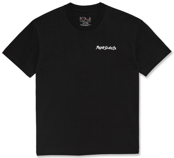 Polar Campfire Tee Jr. Black