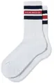 Polar Fat Stripe Socks White/Navy/Red - 39-42