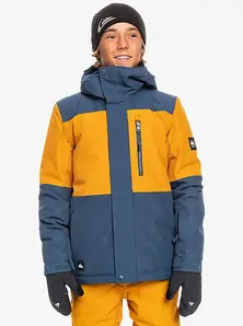 Quiksilver Mission Block Youth Jacket Insignia Blue