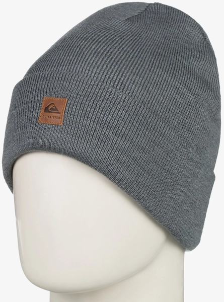 Quiksilver Brigade Beanie Heather Grey - One Size