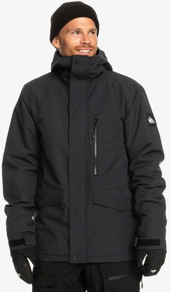 Quiksilver Mission Solid Jacket True Black