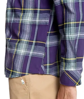 Quiksilver Ark Hale LS Shirt Purple Plumeria Ark Hale - S 