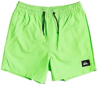 Quiksilver Everyday Volley Youth 13 Green Gecko