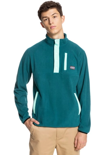 Quiksilver No Destination Half Snap Atlantic Deep