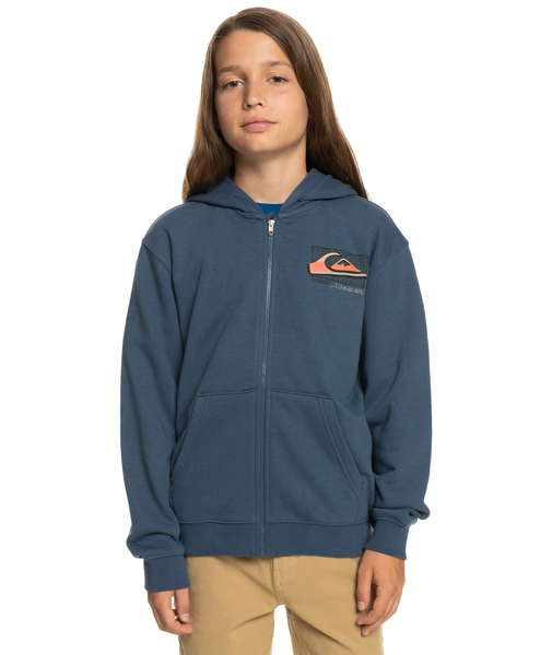 Quiksilver Retro Fade Zip Youth Bering Sea