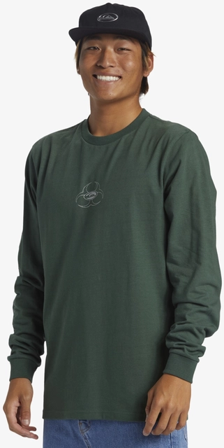 Quiksilver Bio Hazard LS Tee Forest - S 