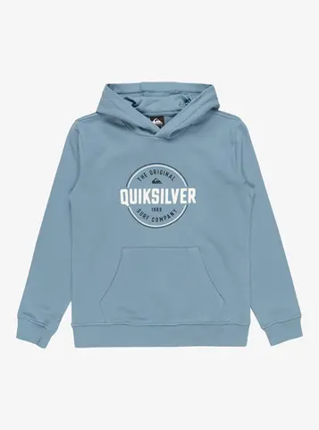 Quiksilver Circle Up Hoodie Youth Blue Shadow