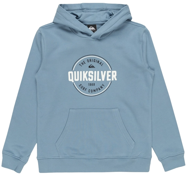 Quiksilver Circle Up Hoodie Youth Blue Shadow