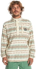 Quiksilver No Destination 2 Half Snap Oyster White - M
