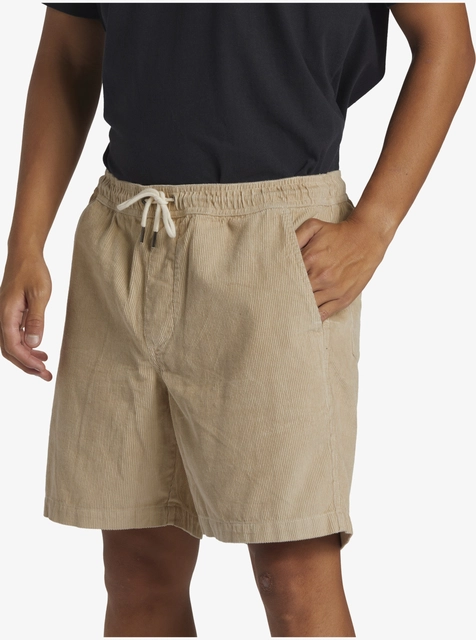 Quiksilver Taxer Cord Short Plaza Taupe - M 
