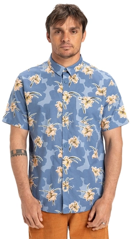 Quiksilver Apero Classic SS Coronet Blue Backyards