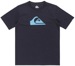 Quiksilver EV Comp Logo SS Tee Youth Dark Navy - M/12&#229;r