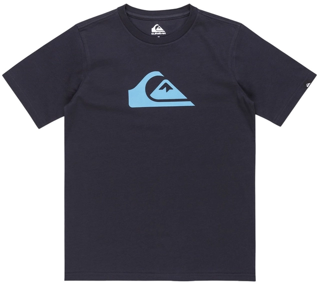 Quiksilver EV Comp Logo SS Tee Youth Dark Navy - M/12år 