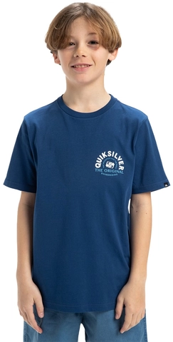 Quiksilver EV Summer Road SS Tee Youth Estate Blue