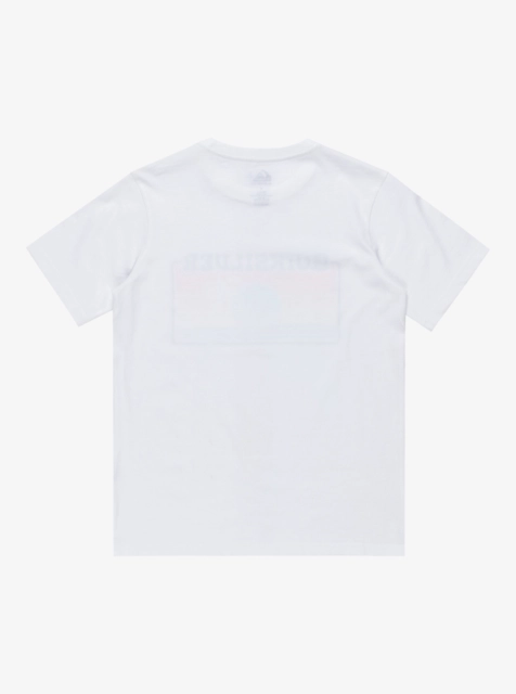 Quiksilver EV Sun Faded Tee Youth White - M/12år 