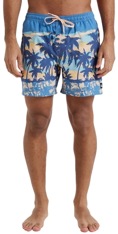 Quiksilver Everyday Straight Volley 15 Coronet Blue Tropicamo