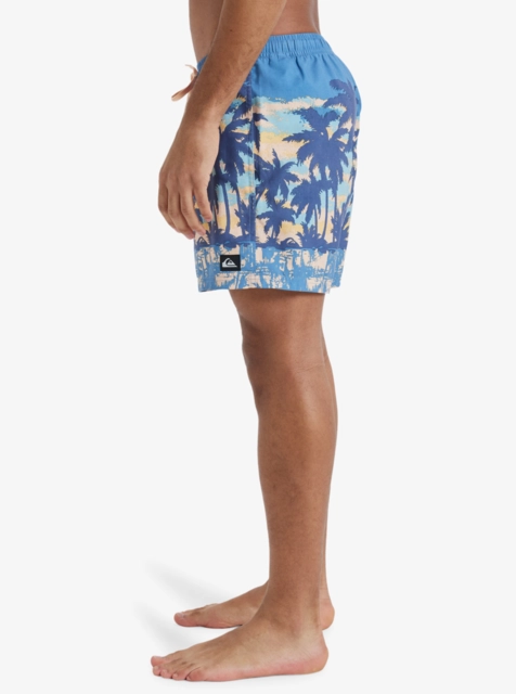 Quiksilver Everyday Straight Volley 15 Coronet Blue Tropicamo - M 