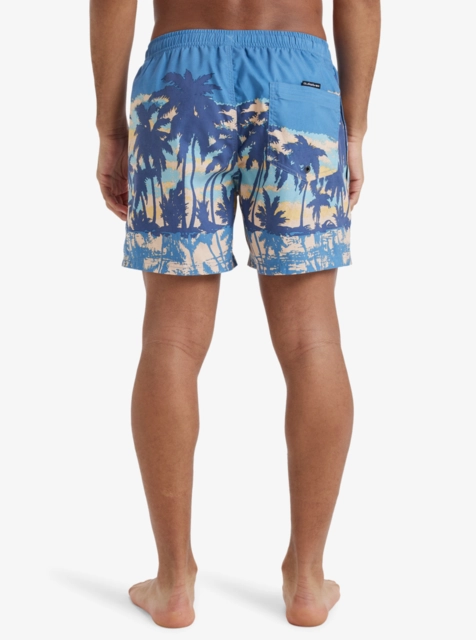 Quiksilver Everyday Straight Volley 15 Coronet Blue Tropicamo - M 