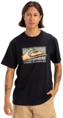 Quiksilver Retro Fade SS Tee Black - M