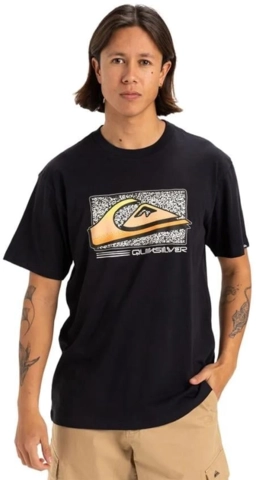 Quiksilver Retro Fade SS Tee Black