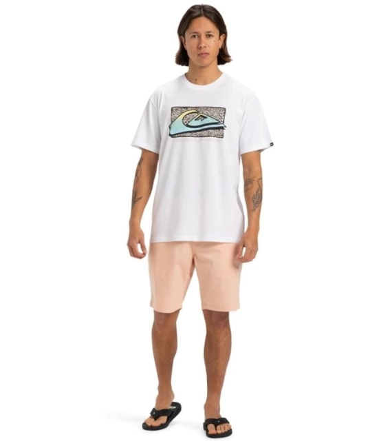 Quiksilver Retro Fade SS Tee White - M 