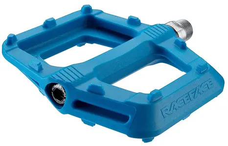 Race Face Ride Platformpedal Blue Nylon Composite, 110x101mm,18-pins,320gr