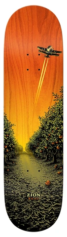 Real Zion Grove Deck Orange - 8,5" x 31,85"