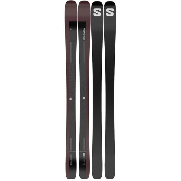 Salomon Stance 90 Black/Burgundy Metallic