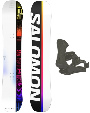 Salomon Huck Knife m/binding Park/Freestyle - Herre